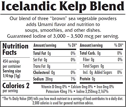 Organic Kelp Powder "Icelandic Kelp Blend" - Maine Coast Sea Vegetables
